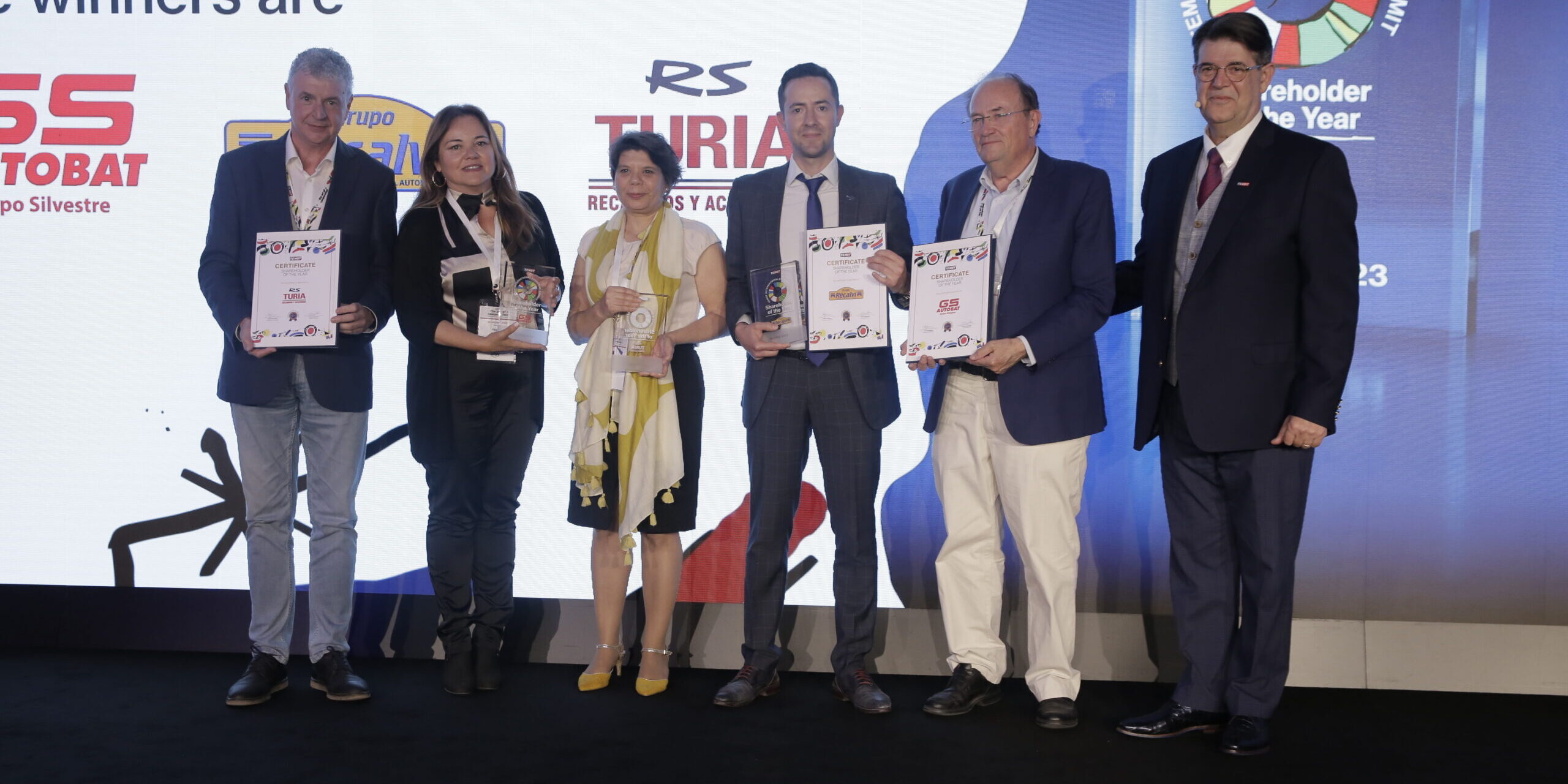 Foto premio evento Temot